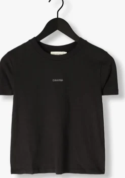 CALVIN KLEIN e t-shirt placed institutional baby tee><noscript><img width=