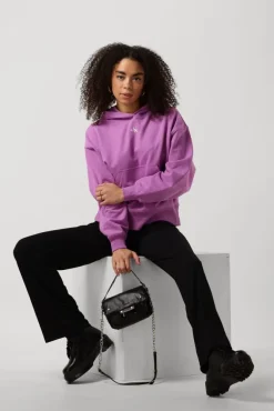 CALVIN KLEIN e wijde broek shiny rib wide leg pants><noscript><img width=