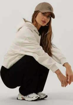 CALVIN KLEIN e wijde broek shiny rib wide leg pants><noscript><img width=