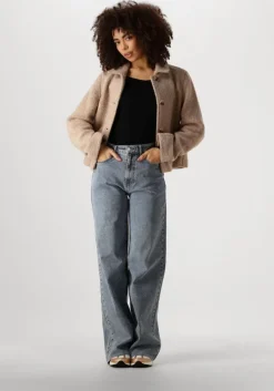 zwarte catwalk junkie tops & t-shirts rib v-neck knit