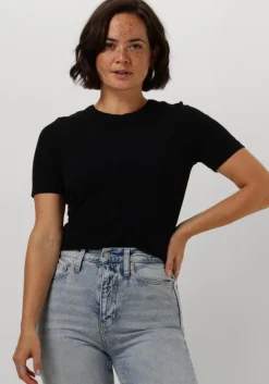 CATWALK JUNKIE e t-shirt ribbed tee>DAMES Tops & T-Shirts