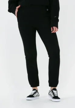 zwarte champion joggingbroek elastic cuff pants