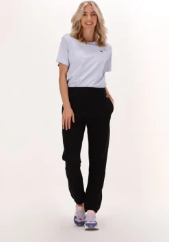 zwarte champion joggingbroek elastic cuff pants