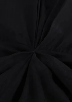 zwarte co'couture maxi jurk heracc knot dress