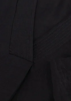 zwarte co'couture midi jurk caryncc pleat tunic dress