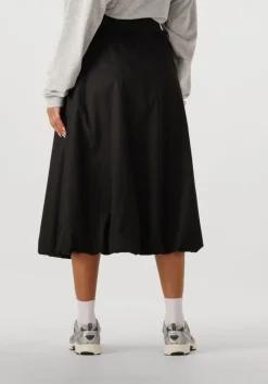 zwarte co'couture midirok poppycc balloon skirt