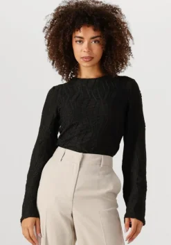 zwarte co'couture top freddie blouse