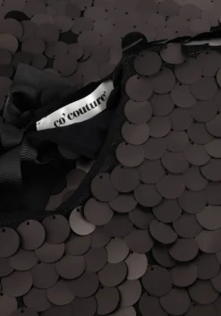 zwarte co'couture top maxi cc sequin bo blouse