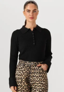 CO'COUTURE e co'couture trui bonny polo long sleeve>DAMES Truien & Vesten