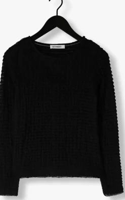 zwarte co'couture t-shirt amara