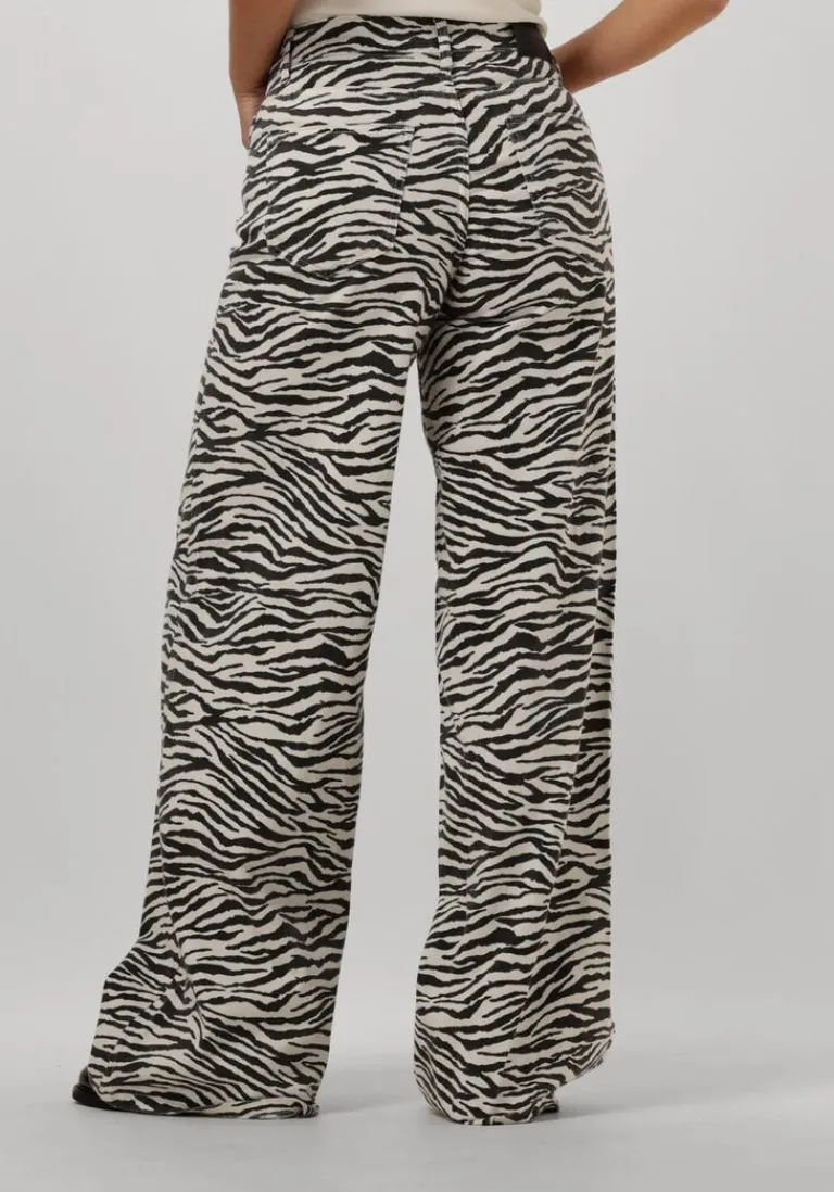 CO'COUTURE e co'couture wide jeans zion zebra wide pant>DAMES Jeans