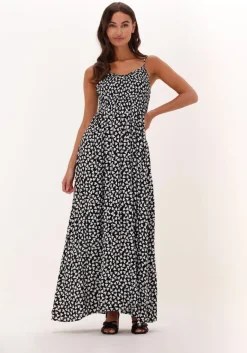 COLOURFUL REBEL e maxi jurk sophie heart maxi smock dress>DAMES Jurken