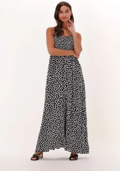 COLOURFUL REBEL e maxi jurk sophie heart maxi smock dress>DAMES Jurken