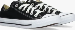 zwarte converse lage sneakers chuck taylor all star ox dames