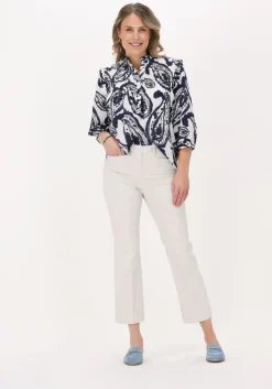 zwarte dea kudibal blouses line ns (co) blouse with ruffles