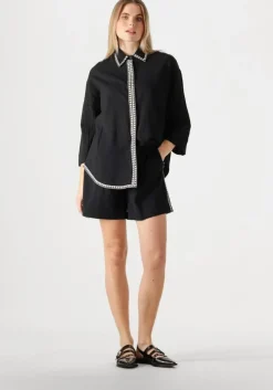 zwarte devotion korte broek thalia