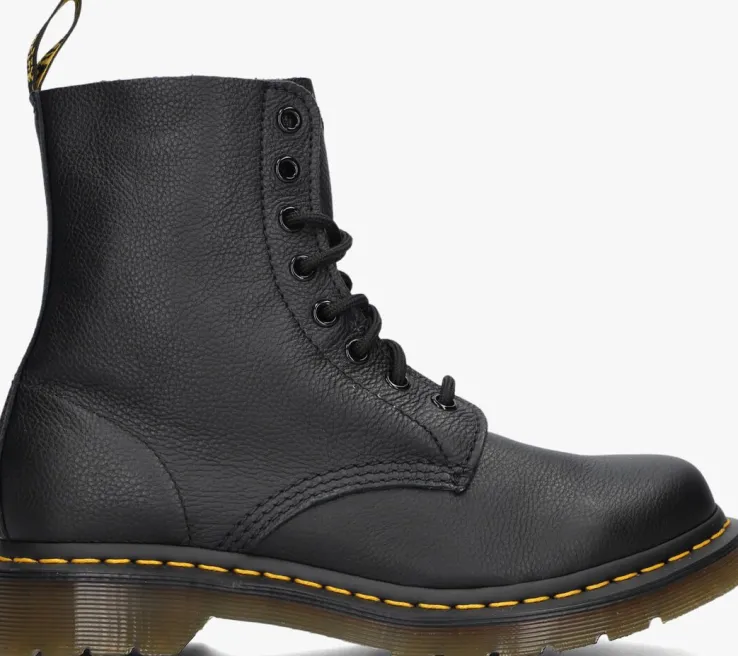 zwarte dr martens veterboots 1460 pascal