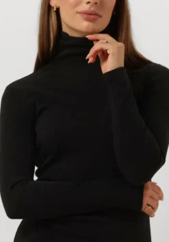 zwarte edited maxi jurk gustava dress