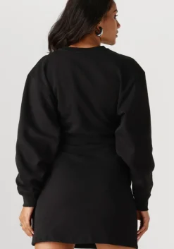 zwarte edited mini jurk lisabat dress