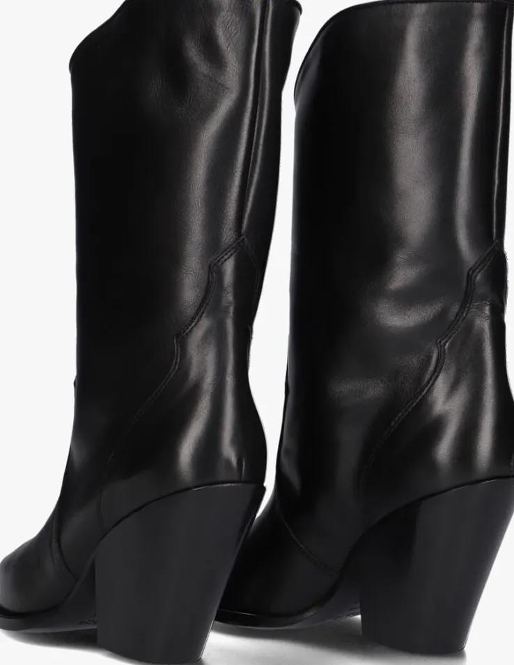 zwarte elena iachi cowboylaarzen e3614