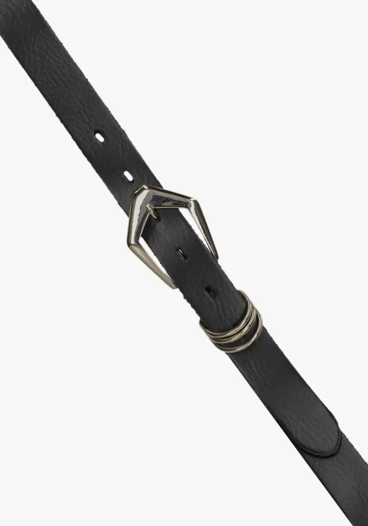 zwarte elvy riem 25620