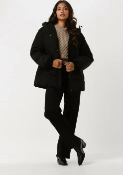 zwarte envii gewatteerde jas enpoint jacket 6862