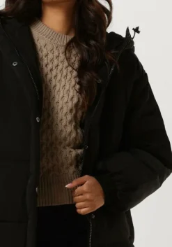 zwarte envii gewatteerde jas enpoint jacket 6862