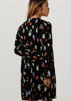 zwarte envii mini jurk enmette ls dress 6954