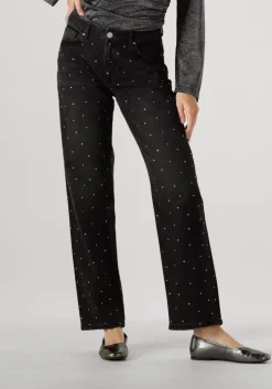 zwarte envii straight leg jeans enblakely jeans 7199