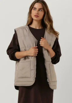 zwarte esmé studios bodywarmer kinsley reversible vest