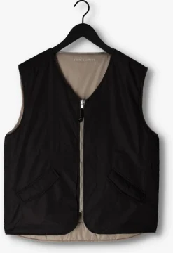 zwarte esmé studios bodywarmer kinsley reversible vest