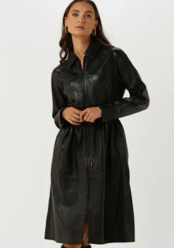 zwarte est'seven midi jurk est’elise