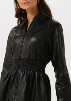 zwarte est'seven midi jurk est’elise