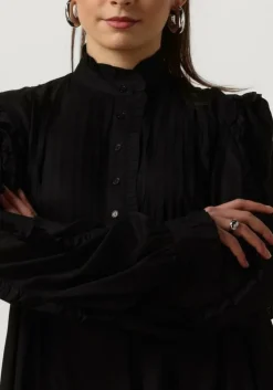 zwarte est'seven mini jurk lizzy long dress