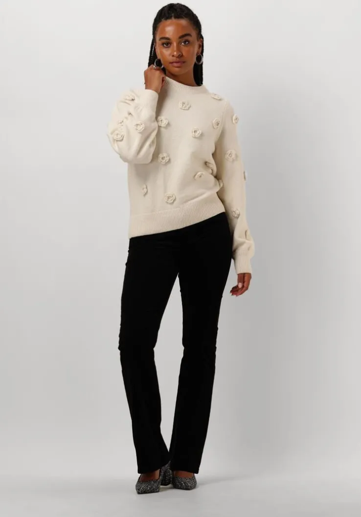 zwarte fabienne chapot flared broek eva flare trousers