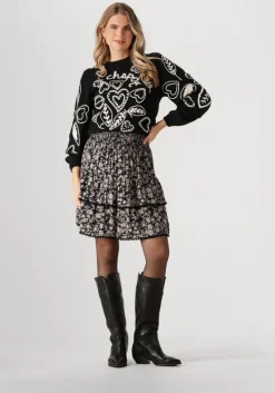 zwarte fabienne chapot trui vesper pullover