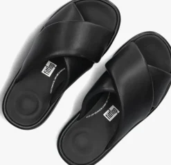 zwarte fitflop slippers jb5