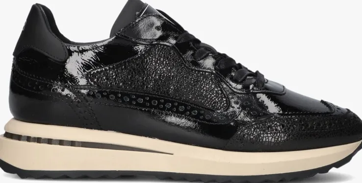 zwarte floris van bommel lage sneakers sumi 07.07