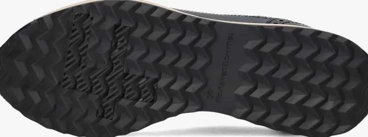 zwarte floris van bommel lage sneakers sumi 07.07