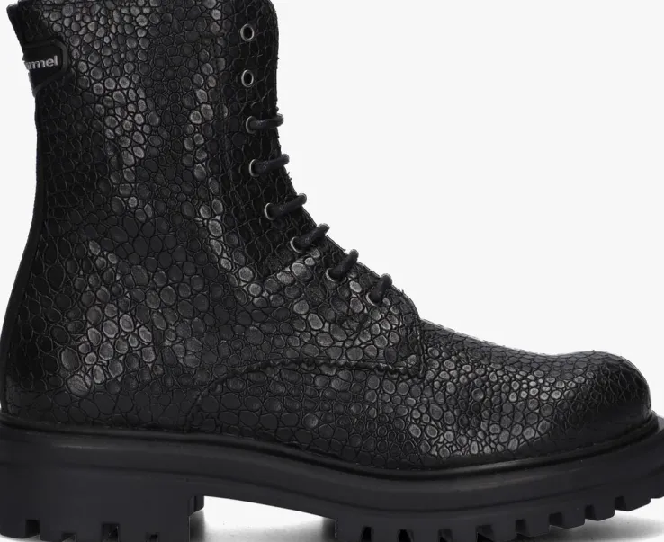 zwarte floris van bommel veterboots sfw-50125