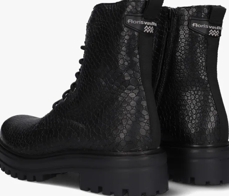 zwarte floris van bommel veterboots sfw-50125