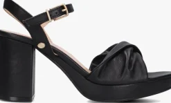 zwarte fred de la bretoniere sandalen 163010174