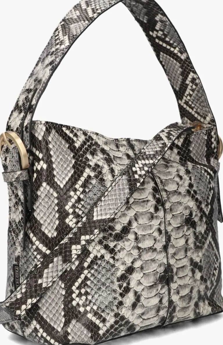 FRED DE LA BRETONIERE e handtas lindi bucket bag python printed leather>DAMES Handtassen