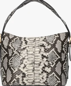 FRED DE LA BRETONIERE e handtas lindi bucket bag python printed leather><noscript><img width=