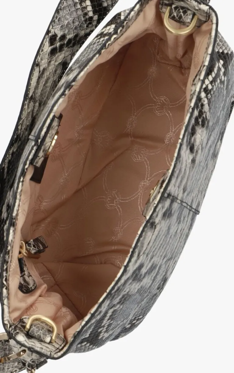 FRED DE LA BRETONIERE e handtas lindi bucket bag python printed leather>DAMES Handtassen