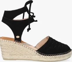 zwarte fred de la bretoniere espadrilles 153010202