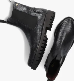 zwarte fred de la bretoniere chelsea boots minou chelsea