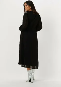 zwarte freebird midi jurk wv-zigzag-jacq-pes-23-3-1