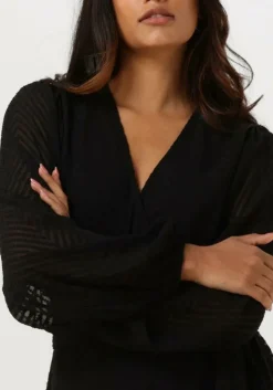 zwarte freebird midi jurk wv-zigzag-jacq-pes-23-3-1