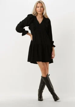 zwarte freebird mini jurk misty